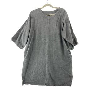 J Jill Pure Jill Gray Dress Sz Small